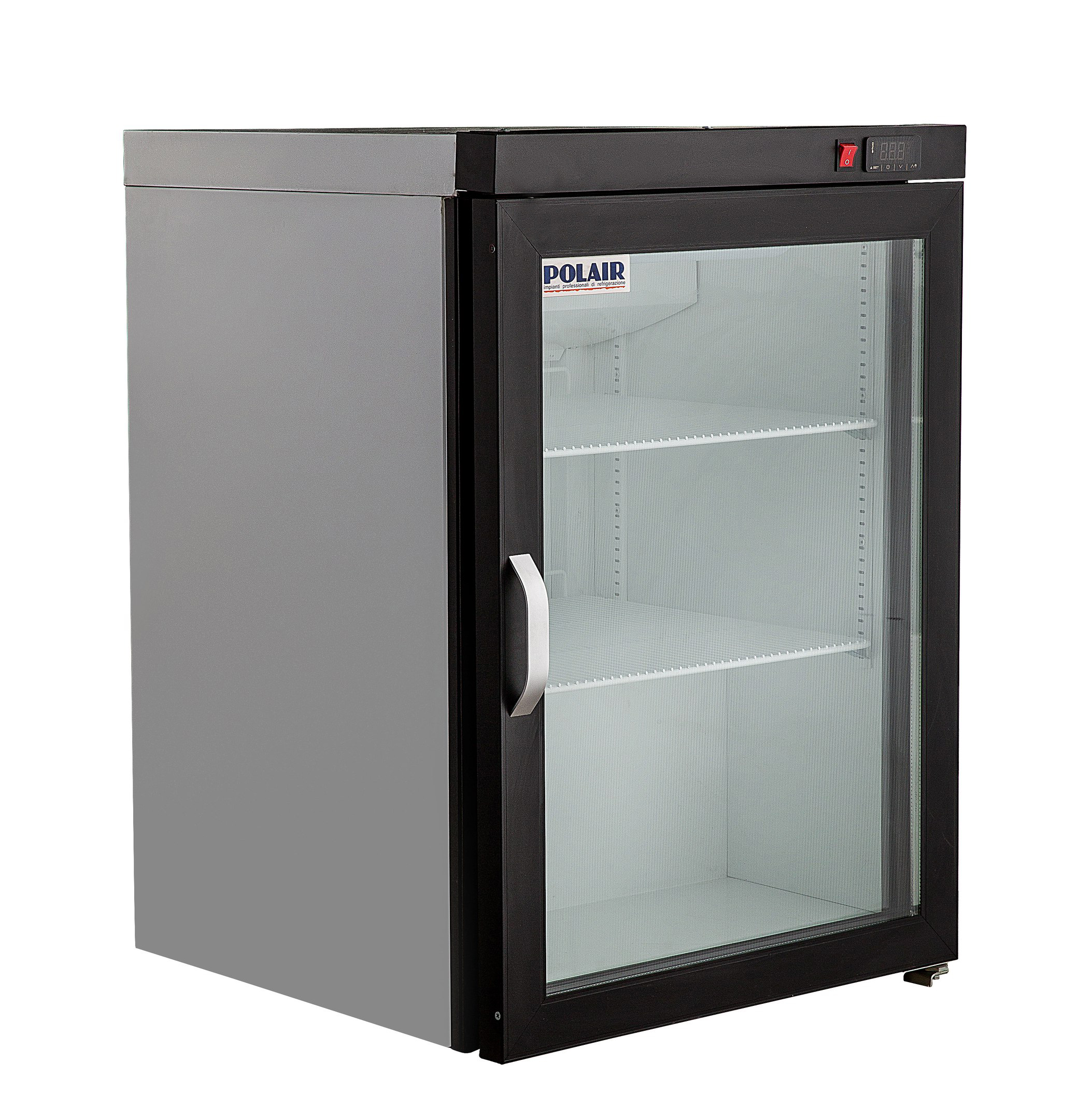 Шкаф барный холодильный POLAIR DM102-Bravo черный